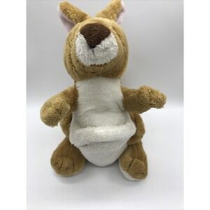 Ganz Webkinz Kangaroo Brown White Plush HM180 "NO CODE"